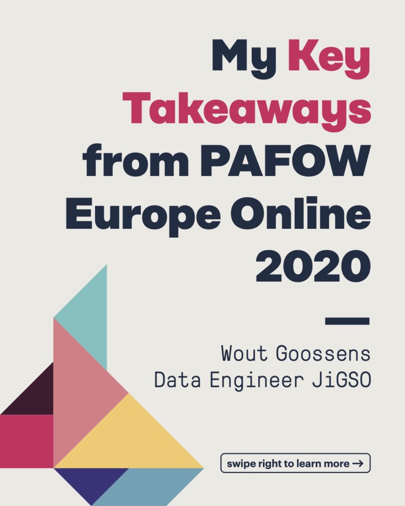 My Key Takeaways from PAFOW Europe Online 2020