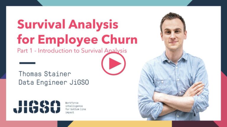 JiGSO - Survival Analysis for Employee Churn - Pt 1: Introduction to Survival Analysis by Thomas Stainer